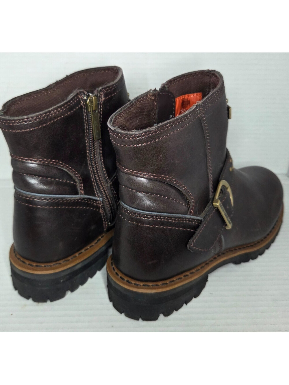 Harley-Davidson Brantley D87145 Leather Wmn Motorcycle Boots USA Size 8.5M biker - Picture 6 of 6